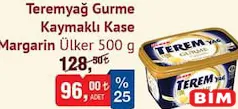 TEREMYAĞ GURME KASE MARGARİN 500 G fiyat ve kampanya bilgisi